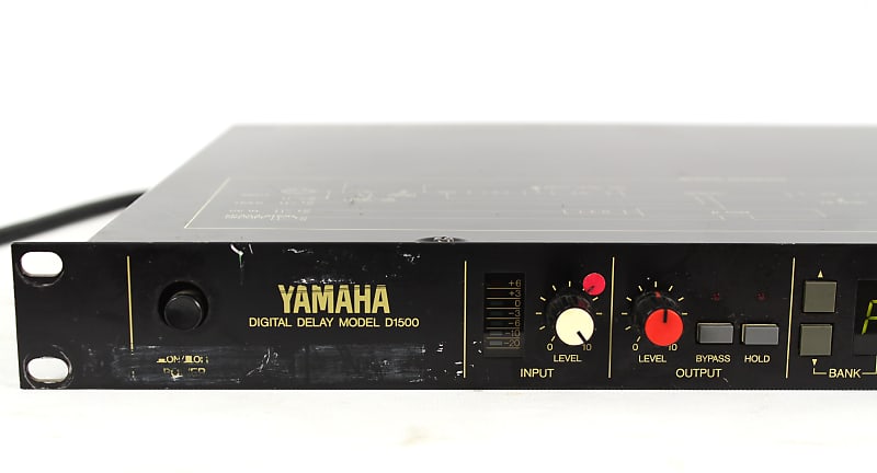 Yamaha Digital Delay Model D1500 Rackmount Guitar Effect [b] | Reverb