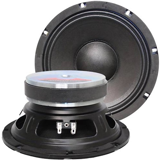 Seismic Audio Jolt-8PAIR 8" 175w 8 Ohm Bass Cab Replacement Woofer Speakers (Pair) image 1