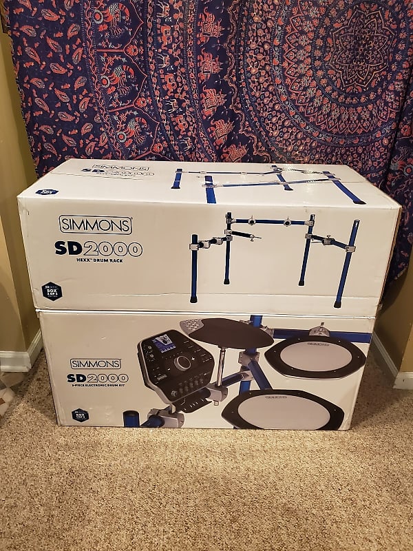 Simmons SD2000 Electronic Drum Kit Reverb