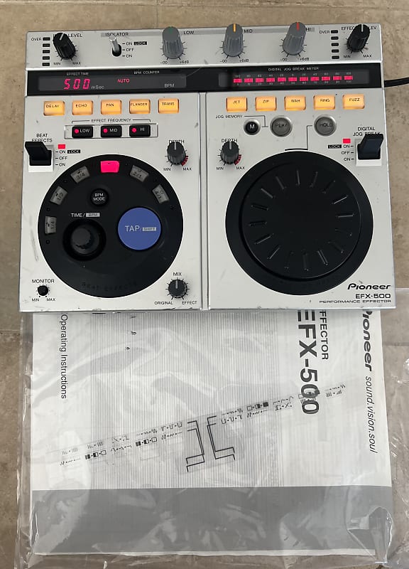 Pioneer EFX-500 - Silver DJ Effector | Reverb
