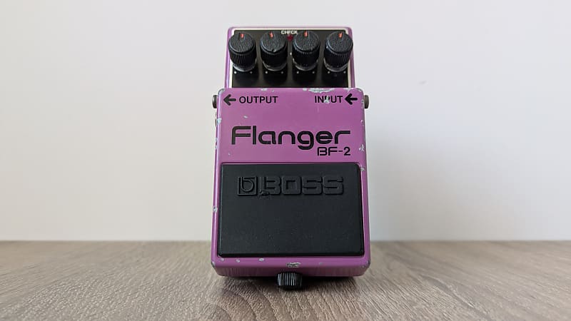 Boss BF-2 Flanger 1980-1984 (Black Label) Made In Japan