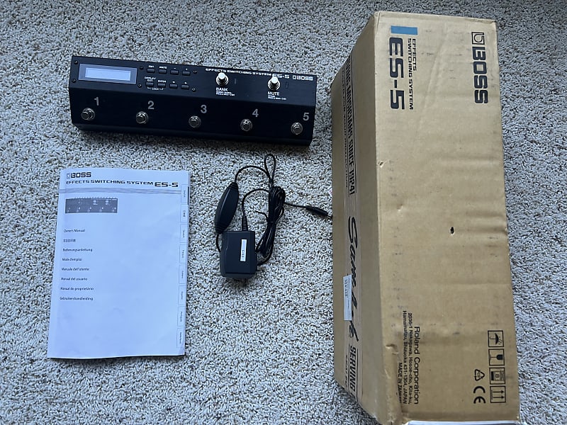 Boss ES-5 Effects Switching System