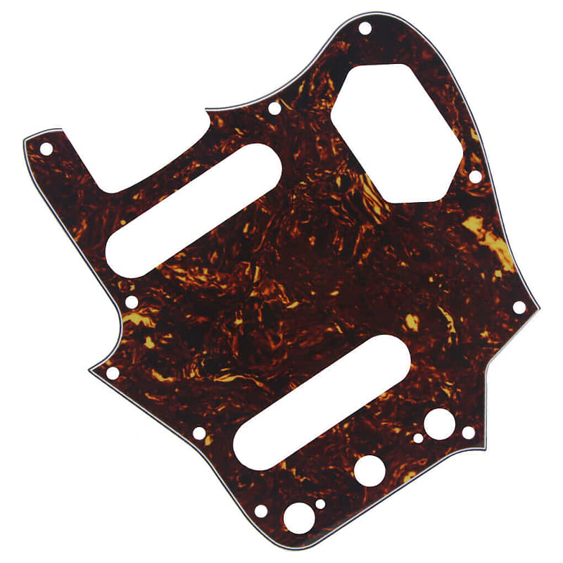 Jaguar Pickguard Scratch Plate Fits Fender USA - Tortoise | Reverb