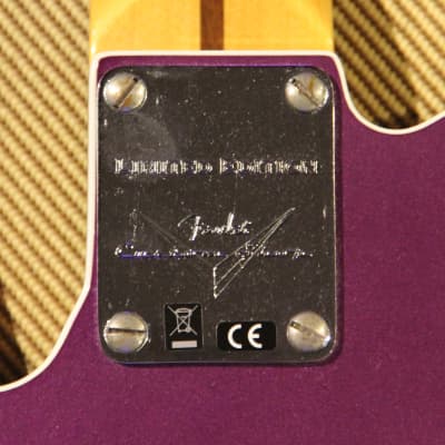 Fender Limited Edition Custom Shop '50s Telecaster Custom Reverse Journeyman Purple Metallic image 14