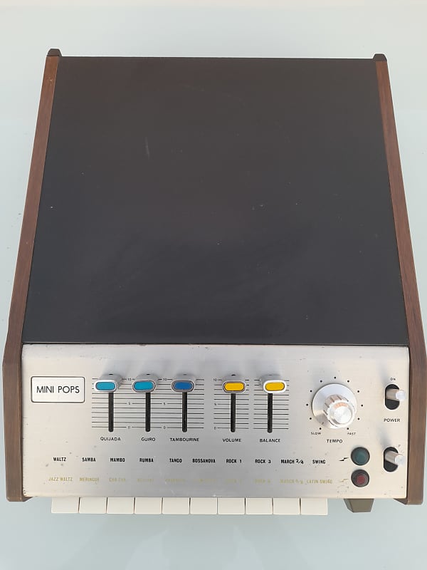 Korg Mini Pops 7 1967 analogue drum machine | Reverb