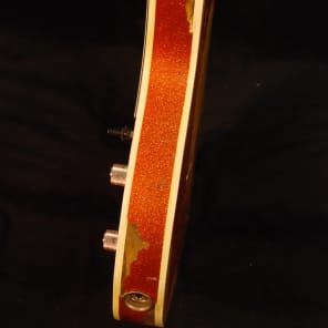 Fender '60 Telecaster Custom Super Heavy Relic Orange Sparkle image 8