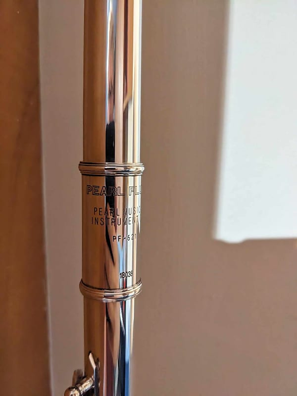 Pearl Flute PF-521 1980s - Silver | Reverb