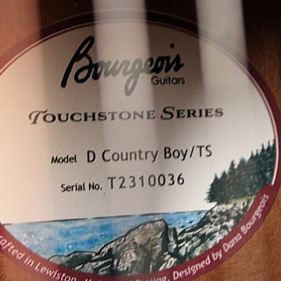 Bourgeois D CB/TS "Country Boy" 2024 - Traditional image 15