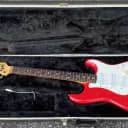 1984-1987 Fender ST-62 Stratocaster W/OHSC Torino Red ST62 Strat 1962 Reissue