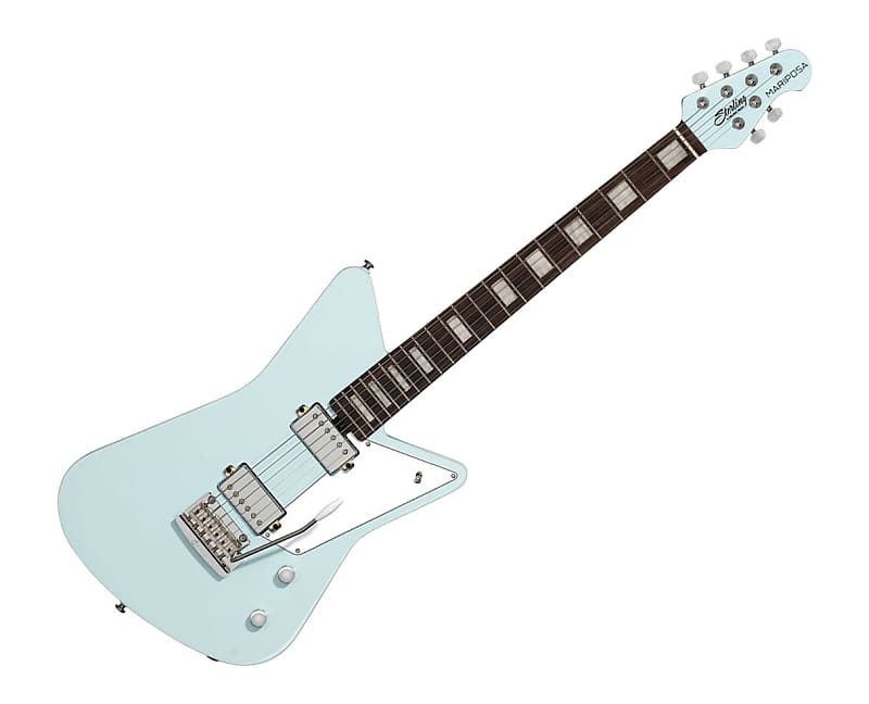 Sterling by Music Man Mariposa Electric Guitar - Daphne Blue image 1