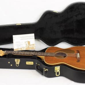 Fender Custom Shop Newporter Acoustic Electric Guitar w/OHSC & COA #19/150 2013 Natural image 1