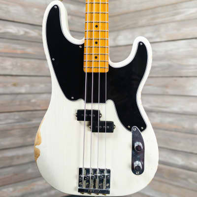 Fender Mike Dirnt Road Worn Precision Bass - White Blonde (54309-C1A2) for sale