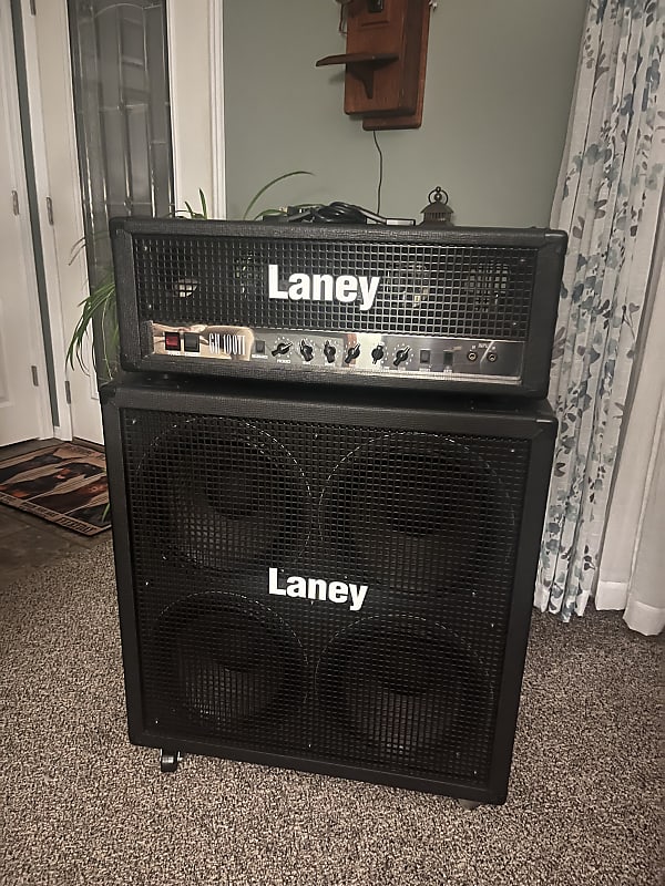 Laney GH100TI Single-Channel 100-Watt Tony Iommi Signature Tube Guitar Amp Head 2000s - Black | Reverb