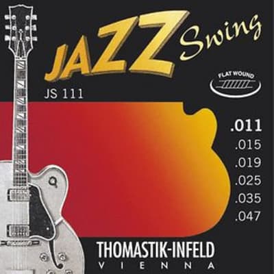 Thomastik JS111 Jazz Swing Electric Flatwound Light 11-47 image 2