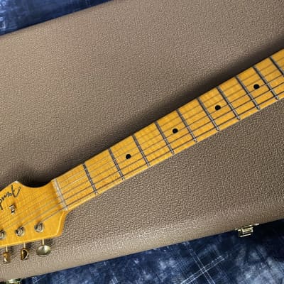UNPLAYED ! 2024 Fender Custom Shop 1962 Poblano Stratocaster Relic Masterbuilt David Brown - Aged Sage Green Metallic - Authorized Dealer - RARE! Only 7.2 lbs - G02104 - SAVE! image 8