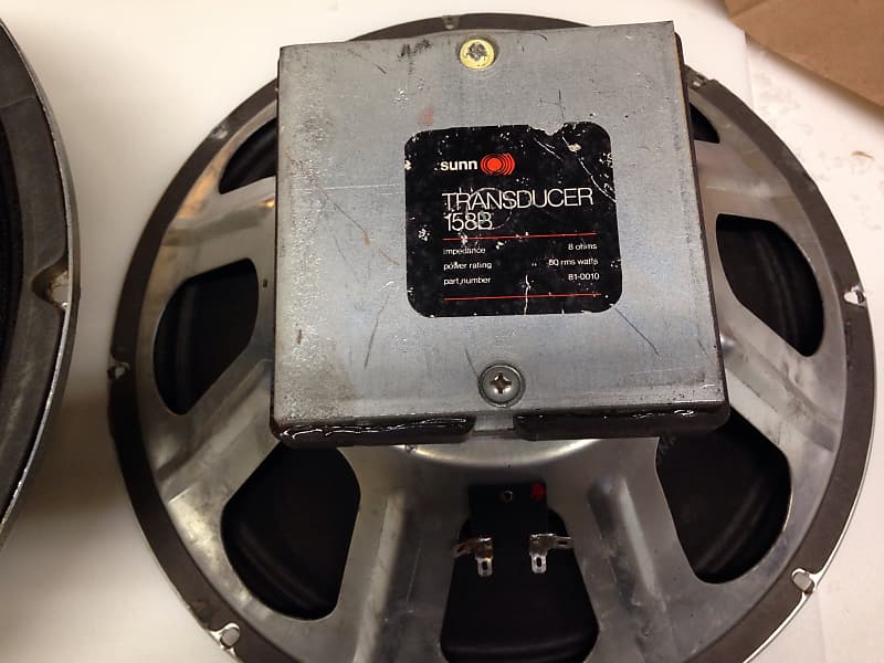 Sunn 15" transducer 1970 Reverb