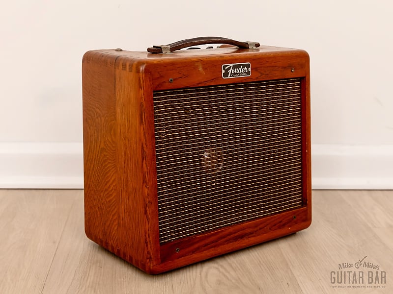 1992 Fender Custom Edition Wood Champ Reverb Class A Tube Amp Tweed-Style,  Japan MIJ Woody