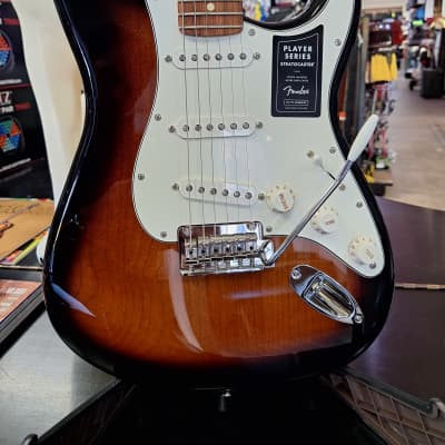 Fender Player Stratocaster with Pau Ferro Fretboard 2023 - 2024 - Anniversary 2-Color Sunburst image 2