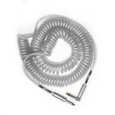Bullet Cable 30′ Clear Coil Cable image 1