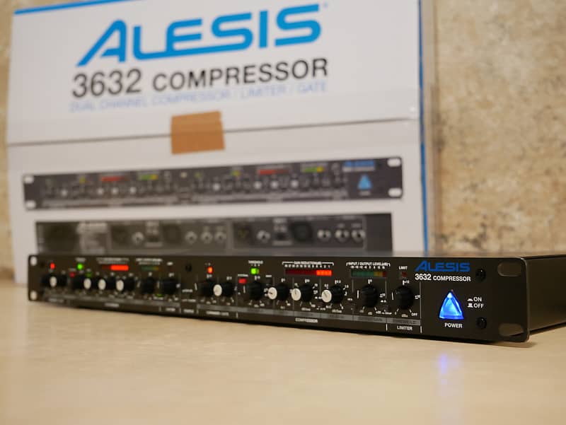 Alesis • 3632 Dual-Channel Compressor / Limiter / Gate *AS NEW IN BOX* image 1