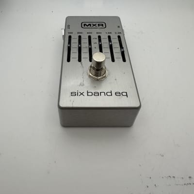 Reverb.com listing, price, conditions, and images for mxr-six-band-eq-silver