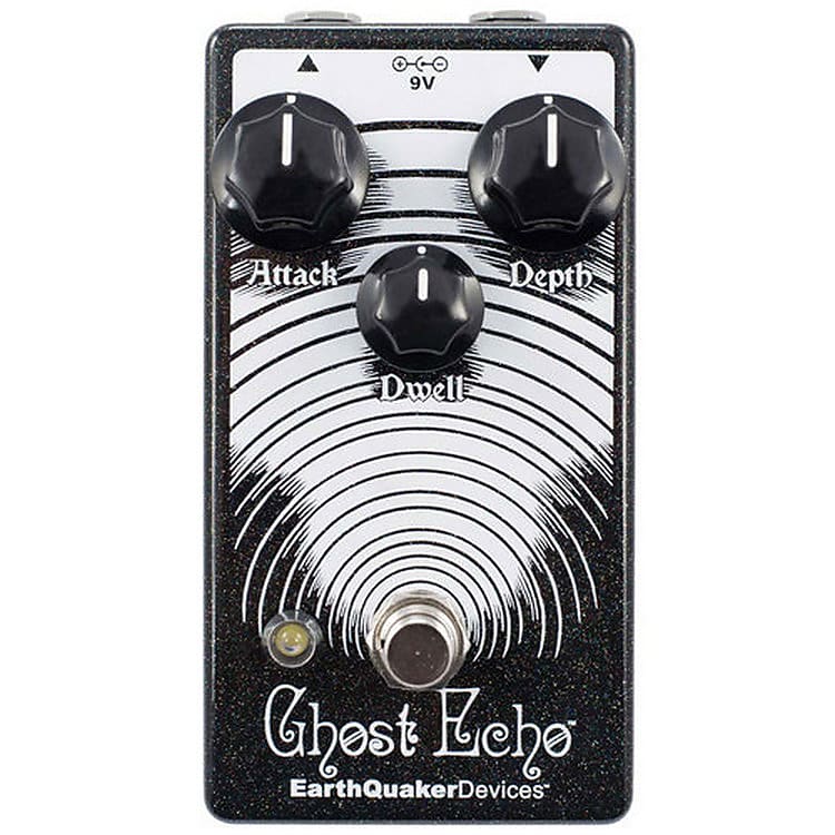 EarthQuaker Devices Ghost Echo Reverb V3 Black / White Print image 1