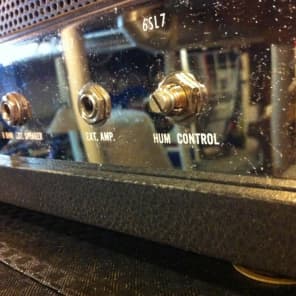 1963 Ampeg B15N FlipTop Bass Amp: 100% Serviced, Killer Vintage Tone. BeautiFUL image 7