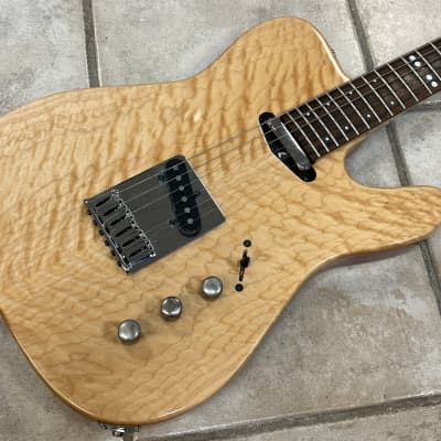 PBC Bunker T style SS  Figured Maple Natural for sale
