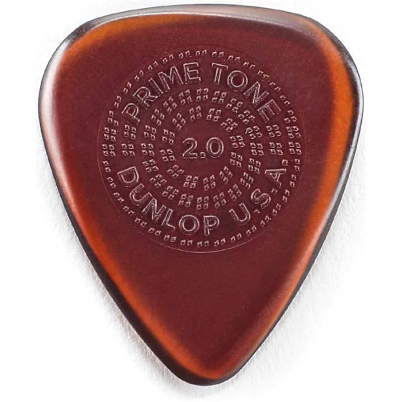 Dunlop 511R30 Primetone Standard Smooth 2mm Guitar Picks (12-Pack) image 1