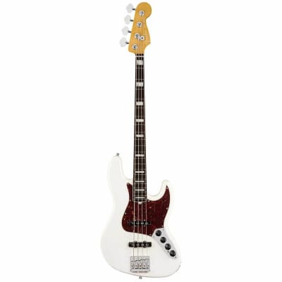 Fender American Ultra Jazz Bass Arctic Pearl Rosewood Fretboard (BF23) for sale