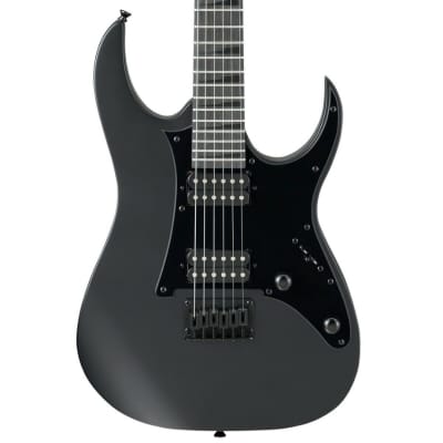 Ibanez GRG 6 String Solid-Body Electric Guitar, Right, Black Flat, GRGR131EX-BKF image 6