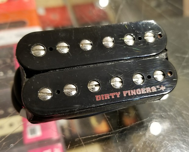 Gibson dirty deals fingers bridge pickup