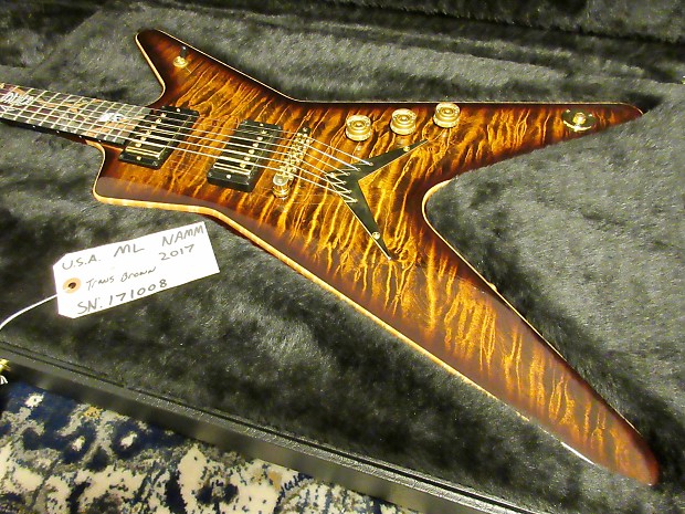 Dean USA Custom Shop Tree of Skulls ML NAMM 2017 Trans | Reverb Canada