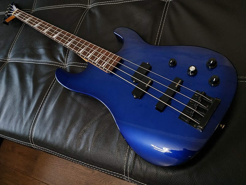 Team G.J. by Grover Jackson DKB-50 1990s Blue burst | Reverb