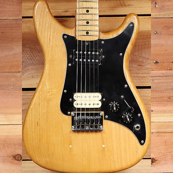 1981 FENDER LEAD I +HSC VINTAGE Seymourizer / JB PU Natural USA 80s 06950 image 1