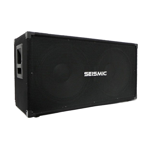 Seismic Audio SA-215 2x15" 600w Bass Speaker Cabinet image 1