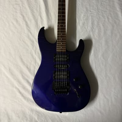 Lado II Super Strat HSH Electric Guitar Made in Canada 1980s - Purple for sale