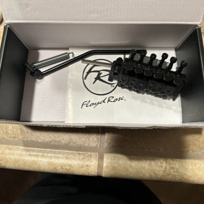 Floyd Rose FRTS2000R2 Special Series Tremolo Bridge System with R2 Nut 2010s - Black image 1