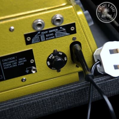 (Video) *Serviced* c.1966 Binson Echorec 2 Model T7E | Vintage Analog Echo Delay Decay Swell Repeat Reverb Unit | Gold Mod T7E Made in Italy image 18