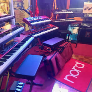 Nord Stage 3 & Lead 4 Package (Quik Lok Double Tier Stand, Behringer 4 Ch Keyboard Amp image 3