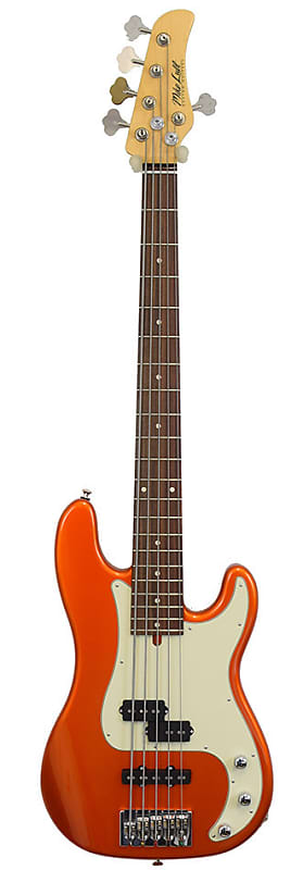 Mike Lull PJ5 Bass Candy Apple Orange RW image 1