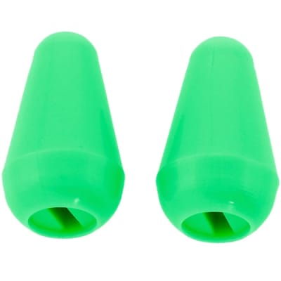 AllParts USA Stratocaster Switch Tips - Green Pair image 3