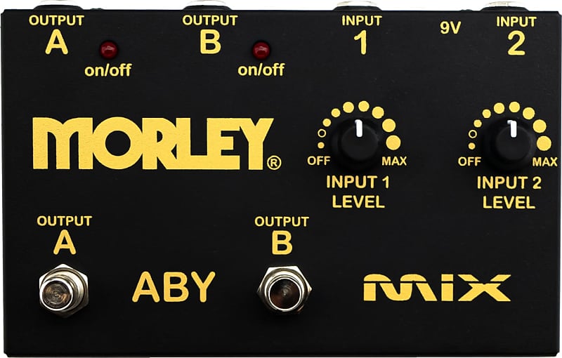 Morley Gold Series ABY Mix | Reverb