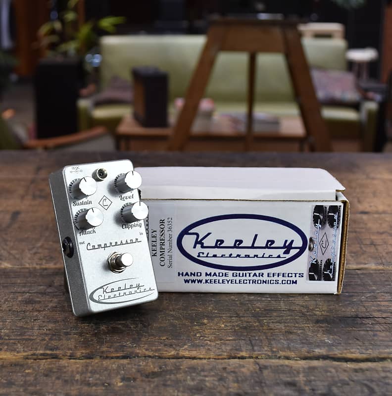 Keeley C4 4-Knob Compressor | Reverb Australia