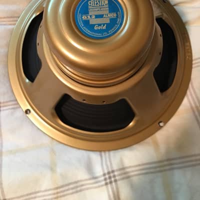 Celestion G12 Alnico Gold 12" 50w 15 Ohm Speaker image 1
