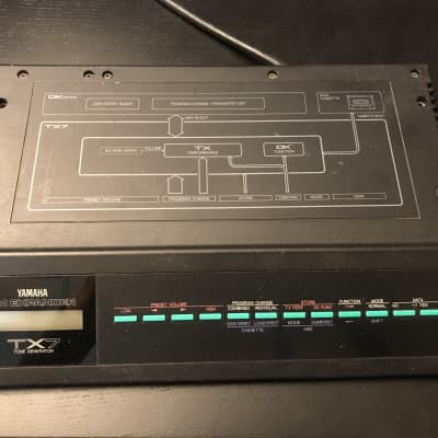 Yamaha TX7 FM Expander 1985 - Black