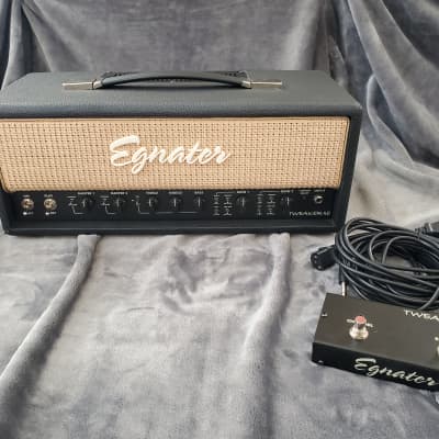 Egnater Tweaker-40 40-watt Tube Head Electric Guitar Amplifier With Pedal for sale