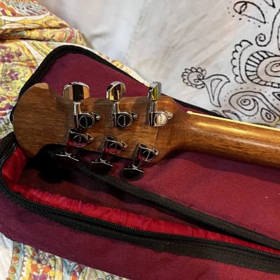 Ovation LCC047 Left-Handed Acoustic Electric Guitar w Case Honeyburst image 11