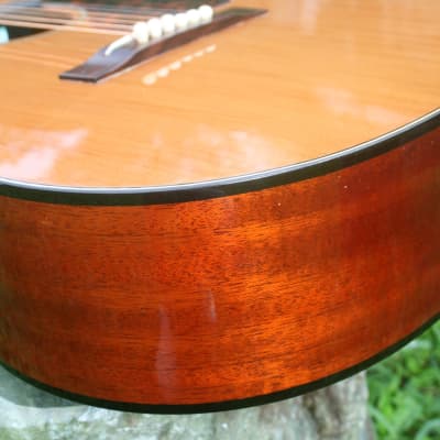 Yairi G1-FN OOO size Electric Acoustic Guitar 1998 Natural+Original Yairi Hard Case image 14