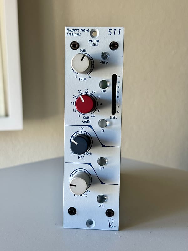 Rupert Neve Designs Portico 511 500-Series Mic Pre Module with Silk 2013 -  Present - White